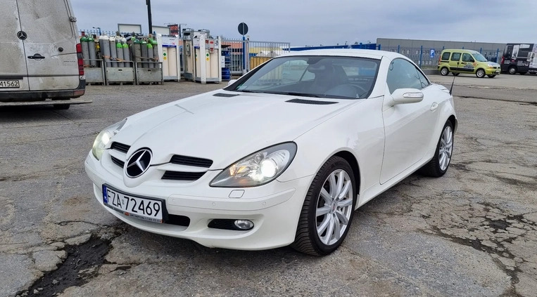 Mercedes-Benz SLK cena 44900 przebieg: 188000, rok produkcji 2007 z Żary małe 172